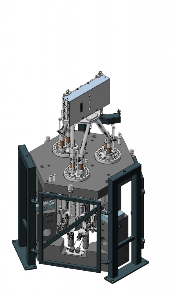 P408 - Mirror unit (M4) for soft X-ray synchrotron radiation at EMIL soft X-ray beamline at BESSY, Helmholtz-Zentrum Berlin, Germany - Bestec GmbH