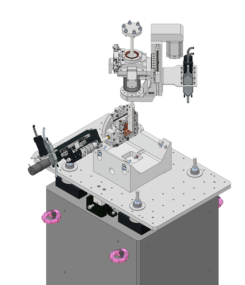 P518 - Slit unit - Bestec GmbH_02 P518 - Exit slit unit for soft X-ray synchrotron radiation, ATHOS (Diavolezza) beamline at at Swiss FEL, Paul Scherrer Institut, Switzerland